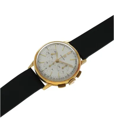 Omega 101.010 35mm Yellow gold Silver 5