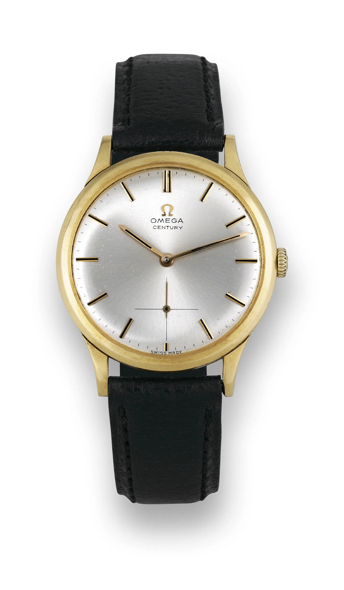 Omega 121.009 35mm Yellow gold Silver