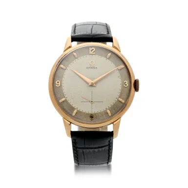 Omega 2687 38mm Rose gold Silver