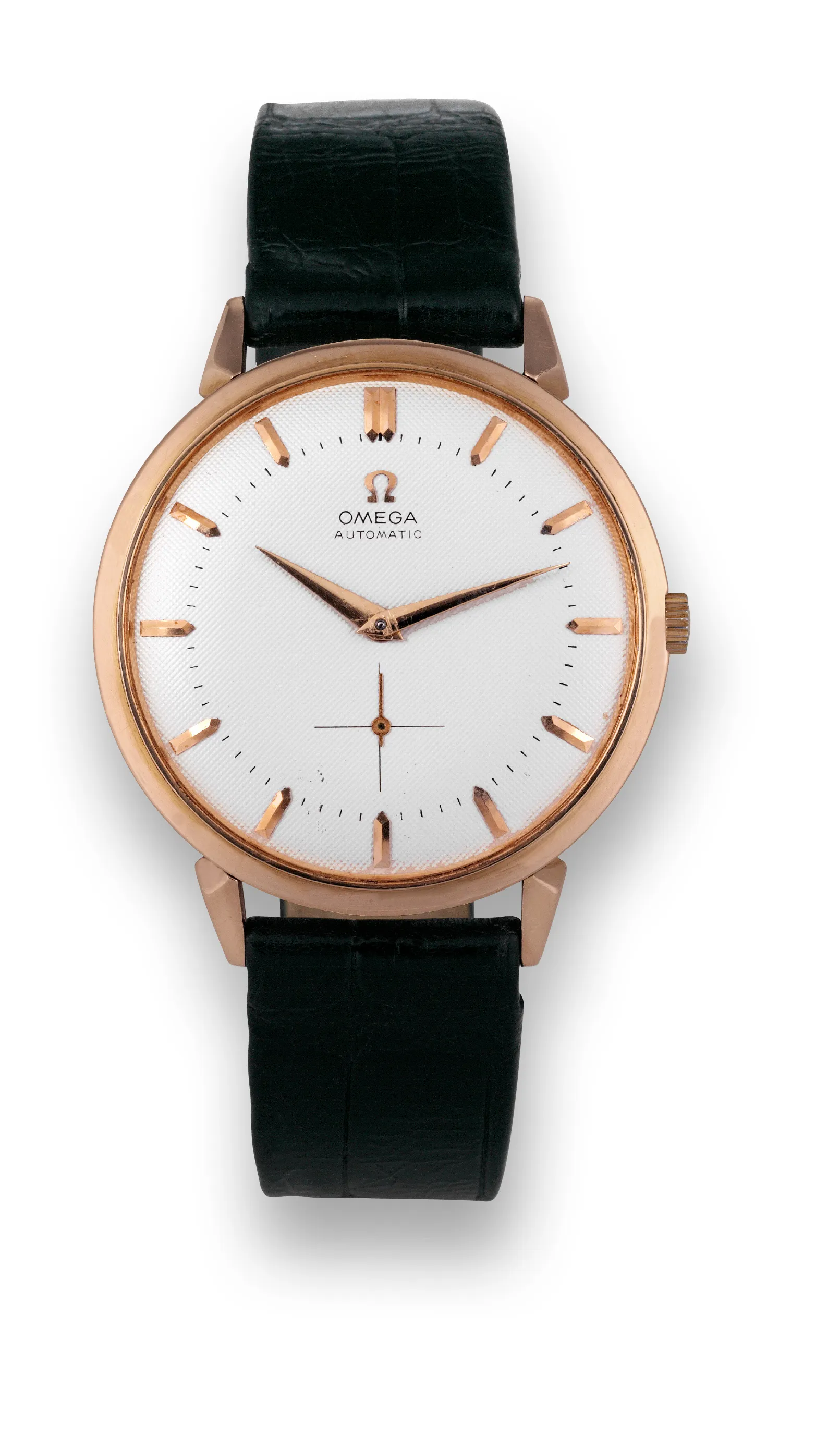 Omega 2714 37mm Rose gold White