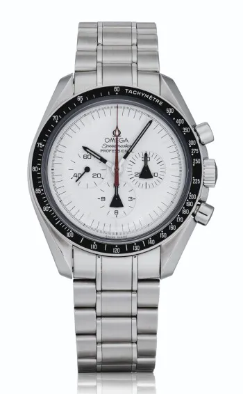 Omega Speedmaster Moon watch 311.32.42.30.04.001 39.5mm Stainless steel White