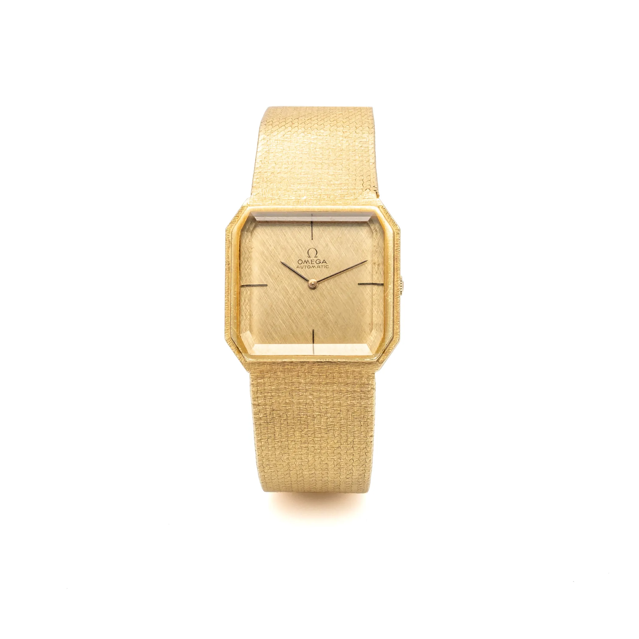 Omega 8328 30mm Yellow gold Champagne