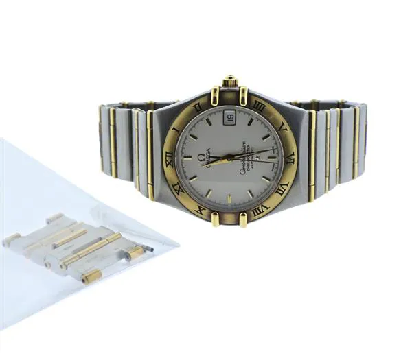 Omega Constellation 1202.30.00 35mm Yellow gold and Stainless steel Silver