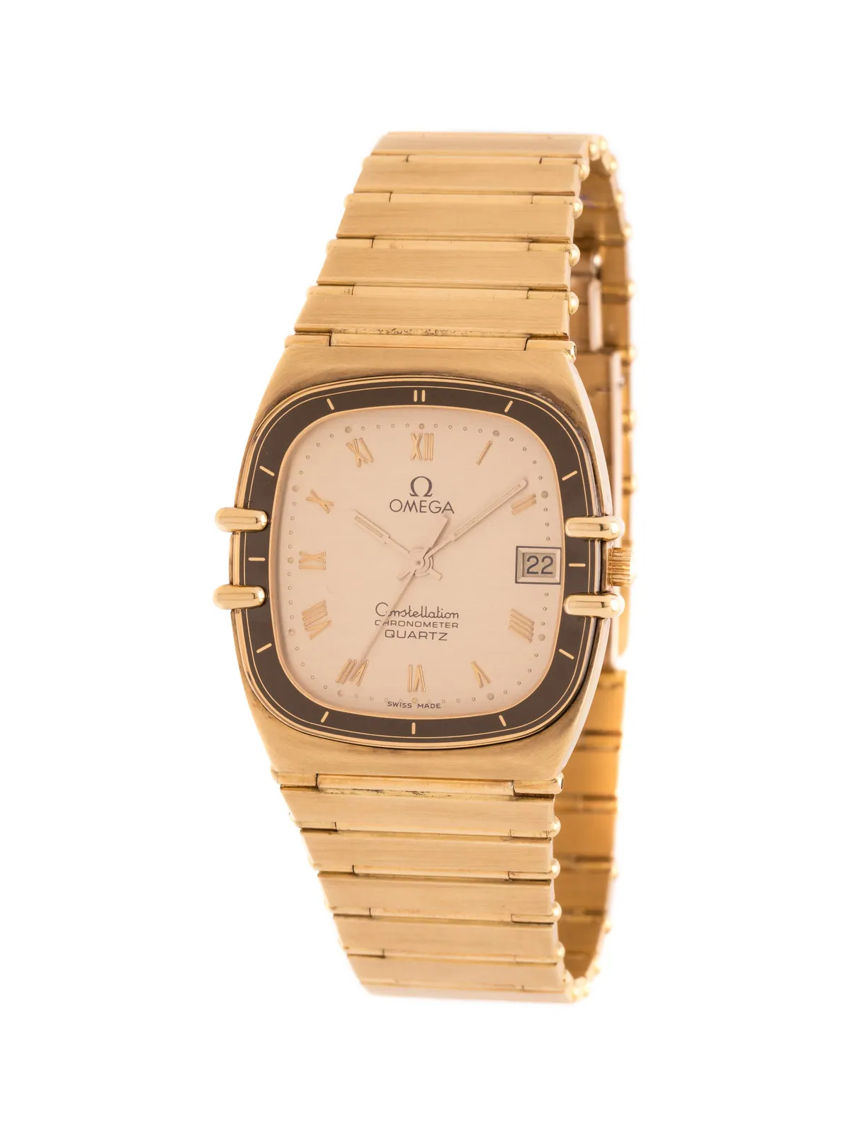 Omega Constellation 1431 28mm Yellow gold Champagne