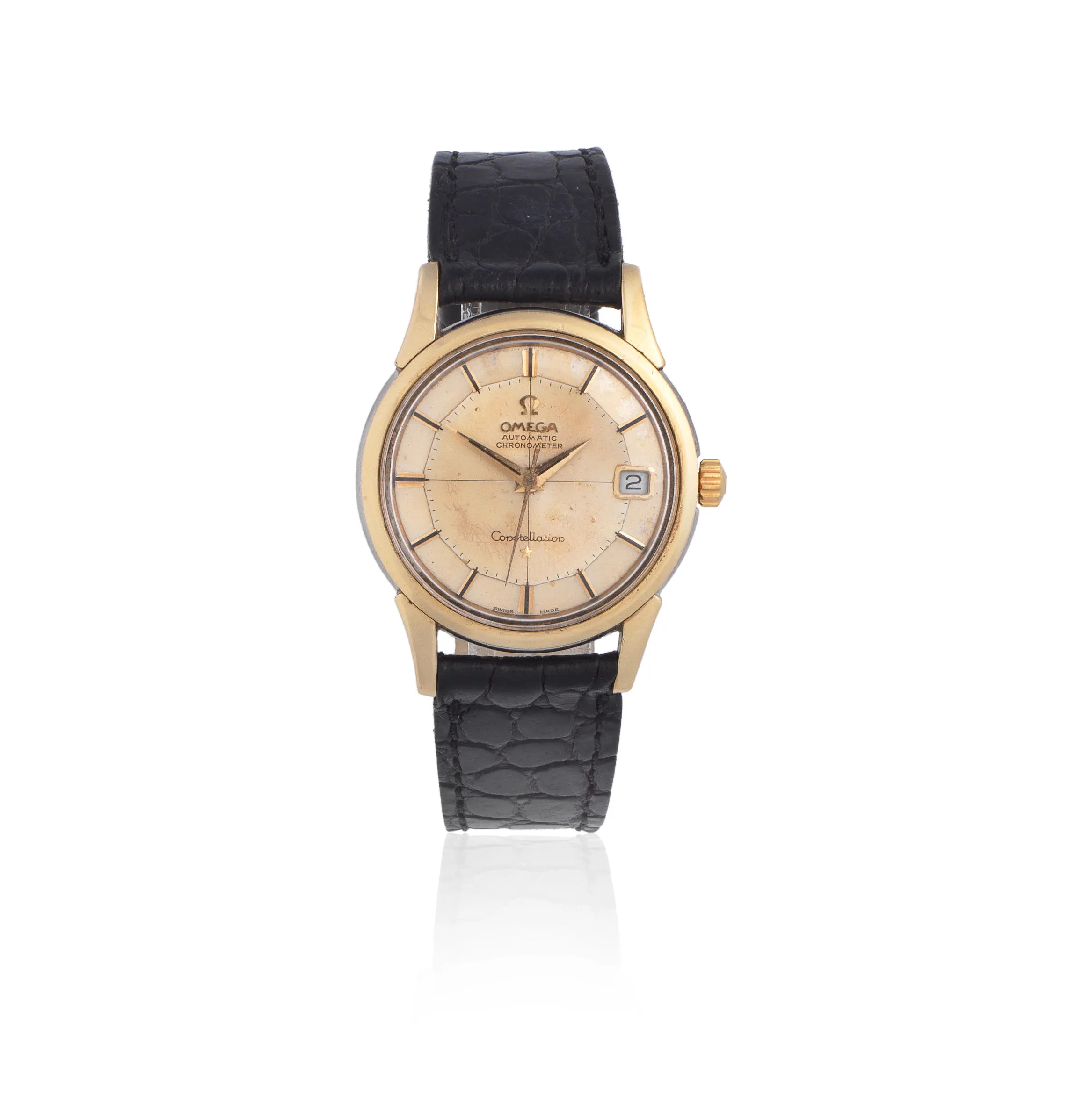 Omega Constellation 14393 61 SC 34mm Stainless steel and gold-plated Silver