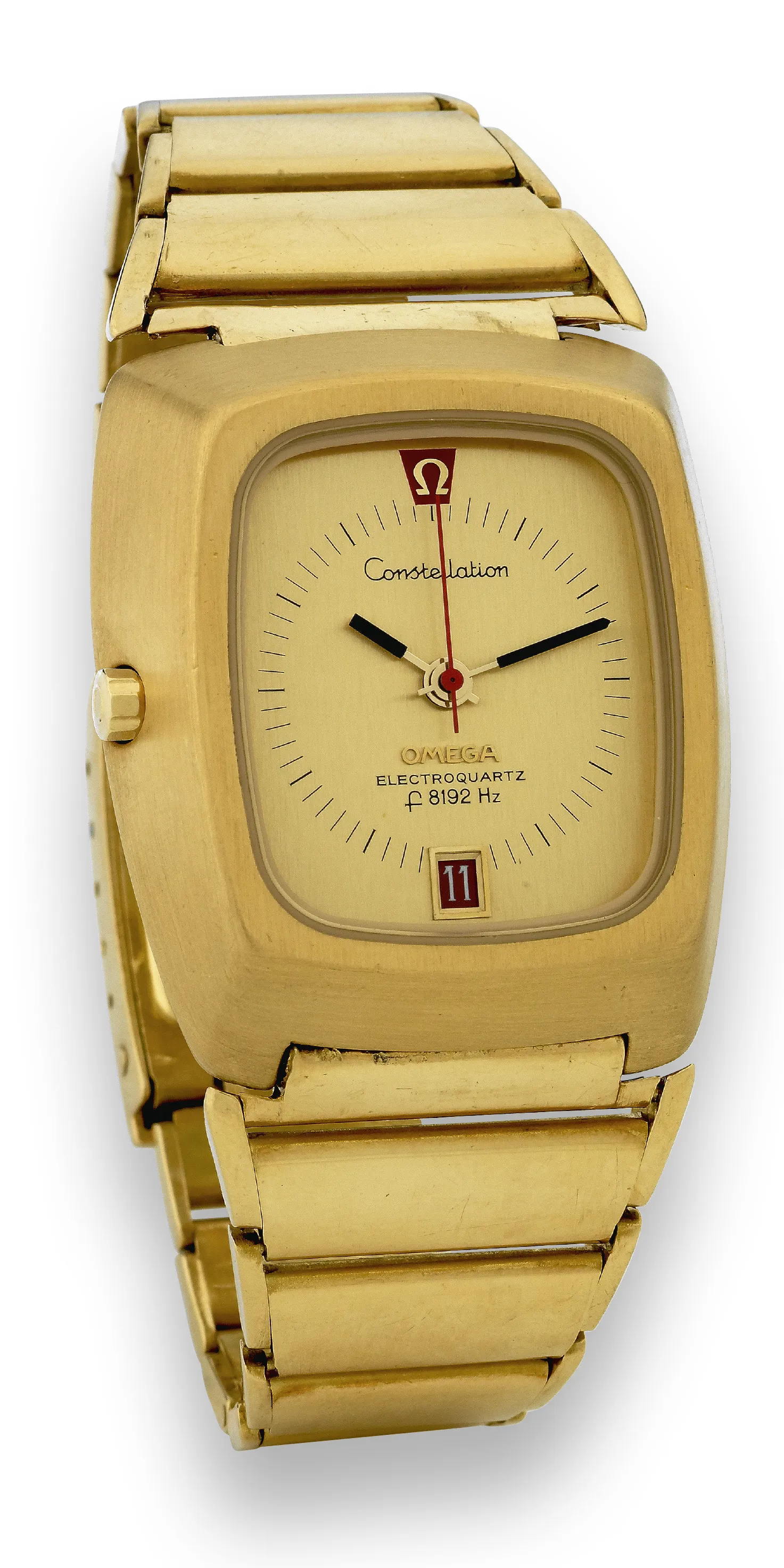 Omega Constellation 196.005 37mm Yellow gold Champagne