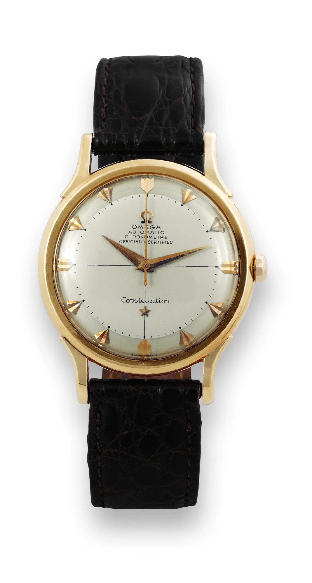 Omega Constellation 2648 35mm Yellow gold Silver