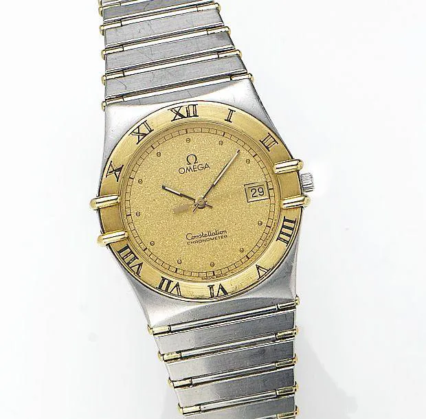 Omega Constellation 47441039 33mm Yellow gold Champagne