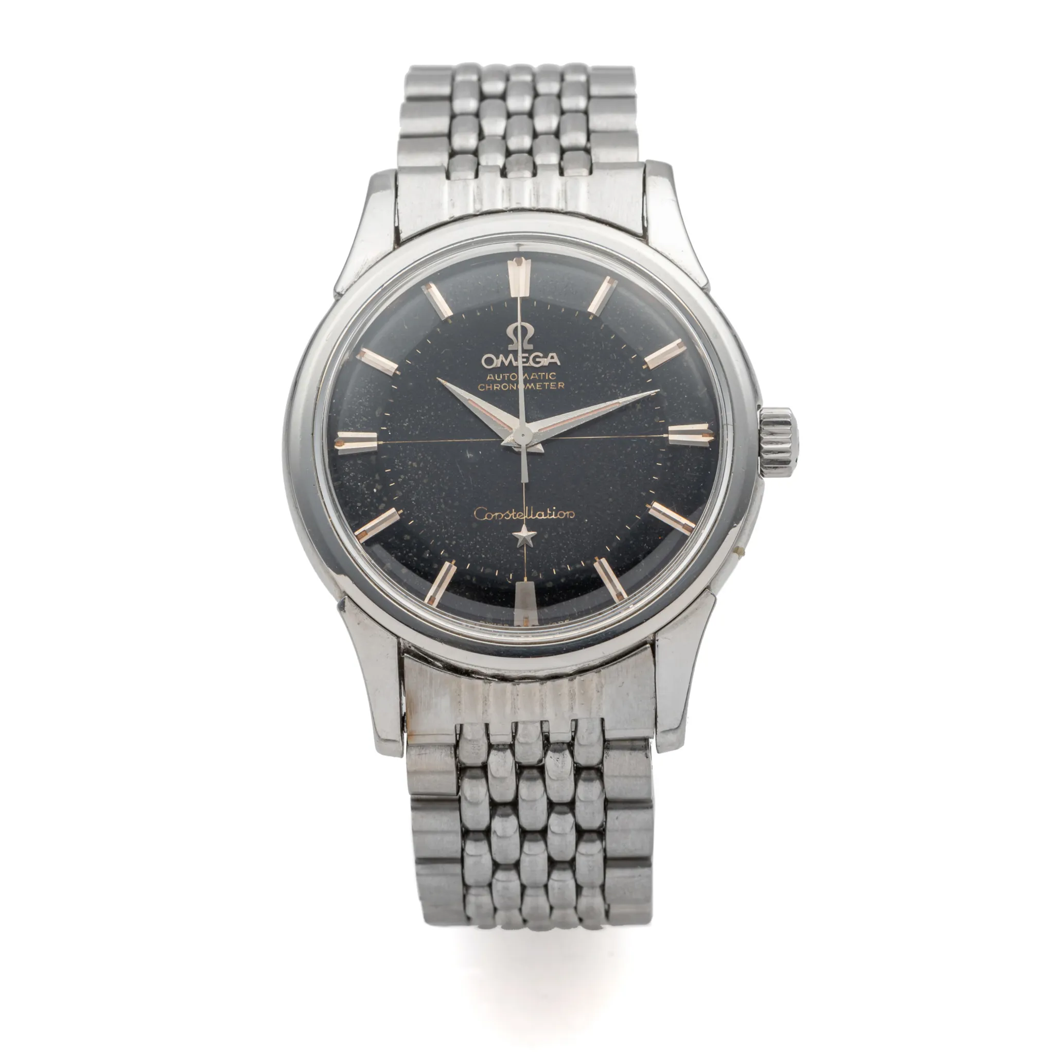 Omega Constellation Ref. 14393-6 SC 34mm Stainless steel Black