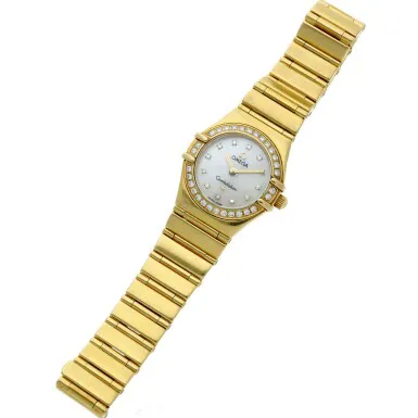 Omega Constellation 895.1243 23mm Yellow gold Mother-of-pearl 1