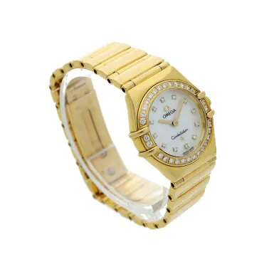 Omega Constellation 895.1243 23mm Yellow gold Mother-of-pearl 3