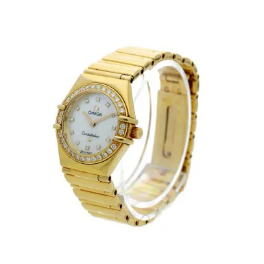 Omega Constellation 895.1243 23mm Yellow gold Mother-of-pearl 4