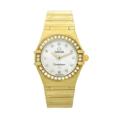 Omega Constellation 895.1243 23mm Yellow gold Mother-of-pearl