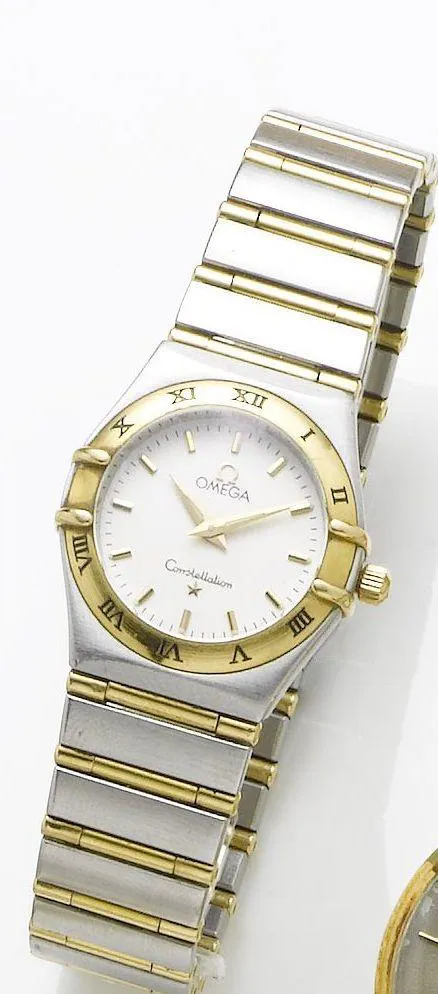 Omega Constellation Yellow gold and Stainless steel Cream