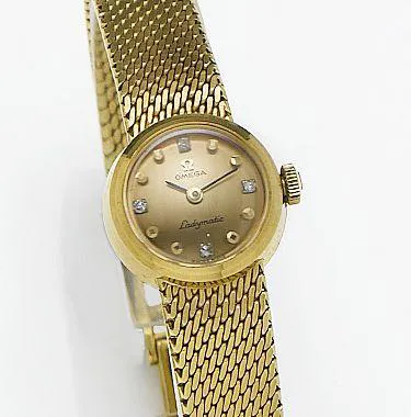 Omega Constellation 18mm Yellow gold Champagne