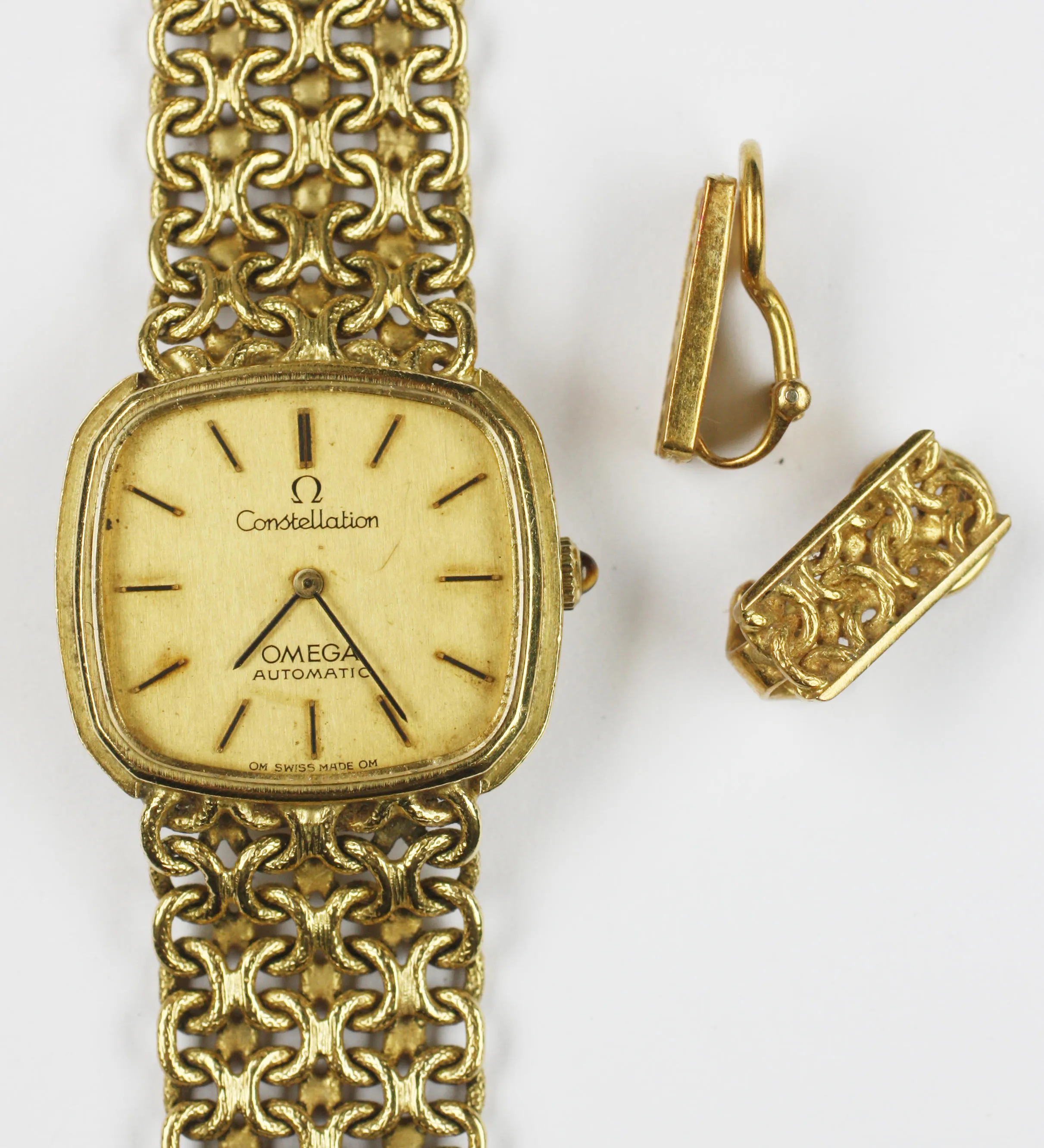 Omega Constellation Yellow gold Gilt dial