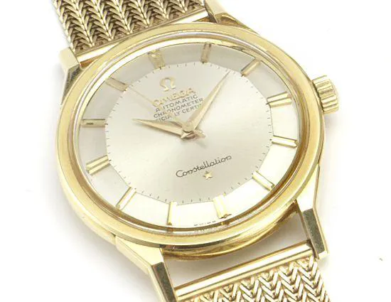 Omega Constellation 34mm Yellow gold Silver