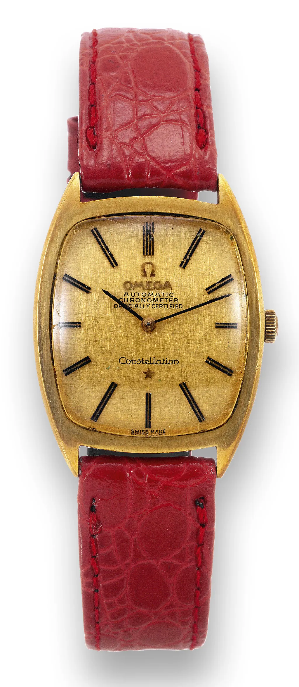 Omega Constellation 178 27mm Yellow gold Champagne