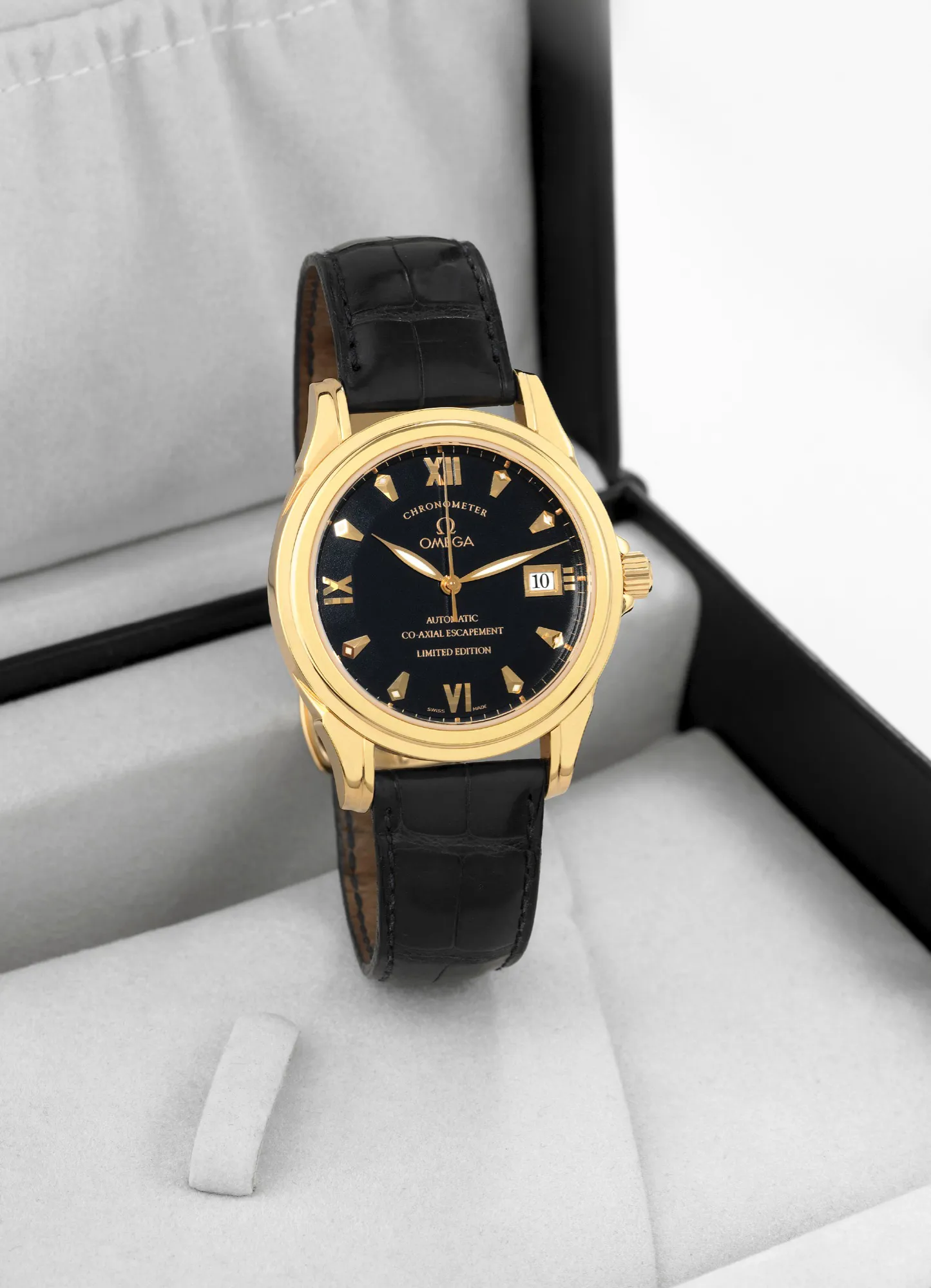 Omega De Ville 168.1848 38mm Rose gold Black