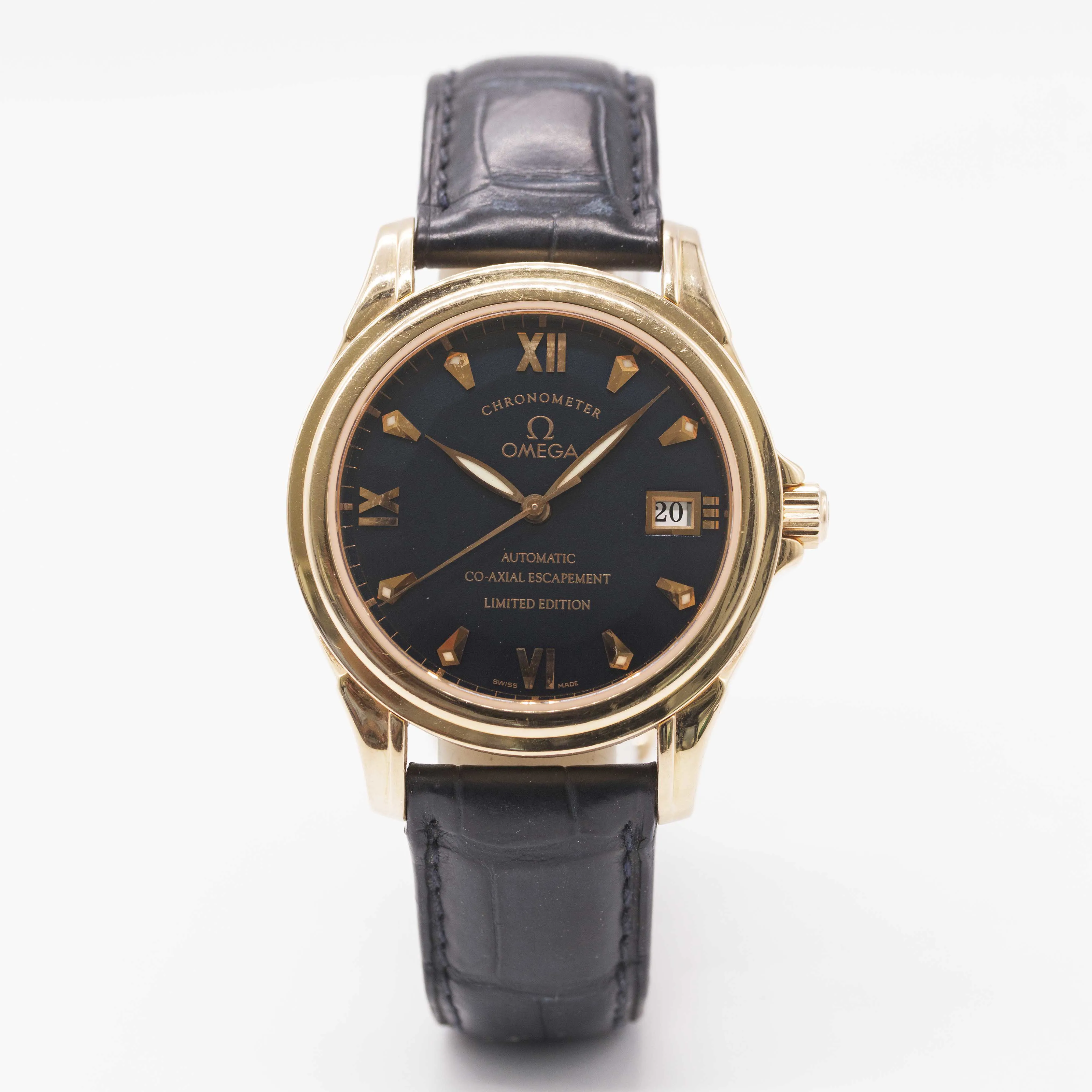 Omega De Ville 5931.81.00 38mm Rose gold Black 1