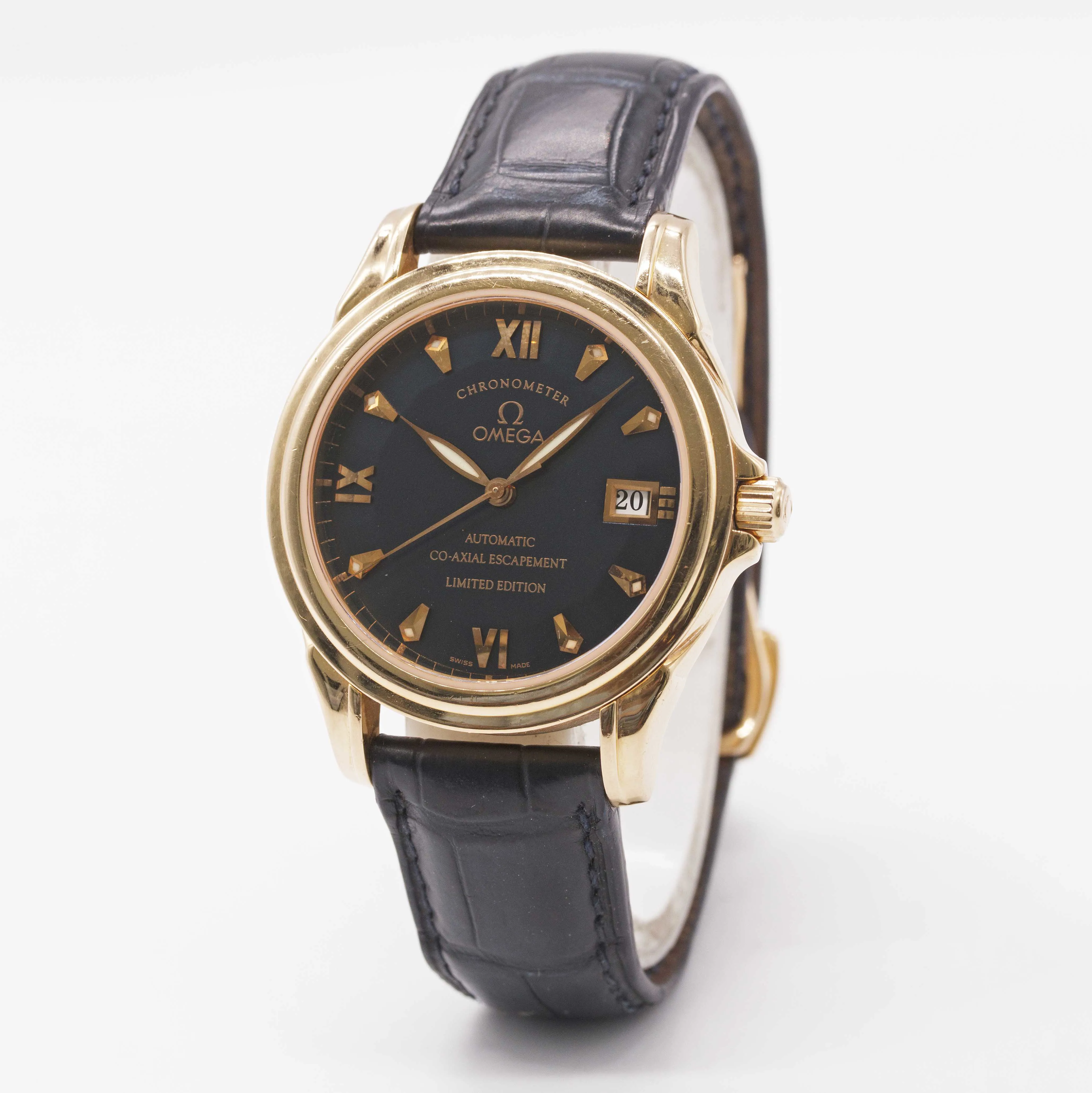 Omega De Ville 5931.81.00 38mm Rose gold Black 2