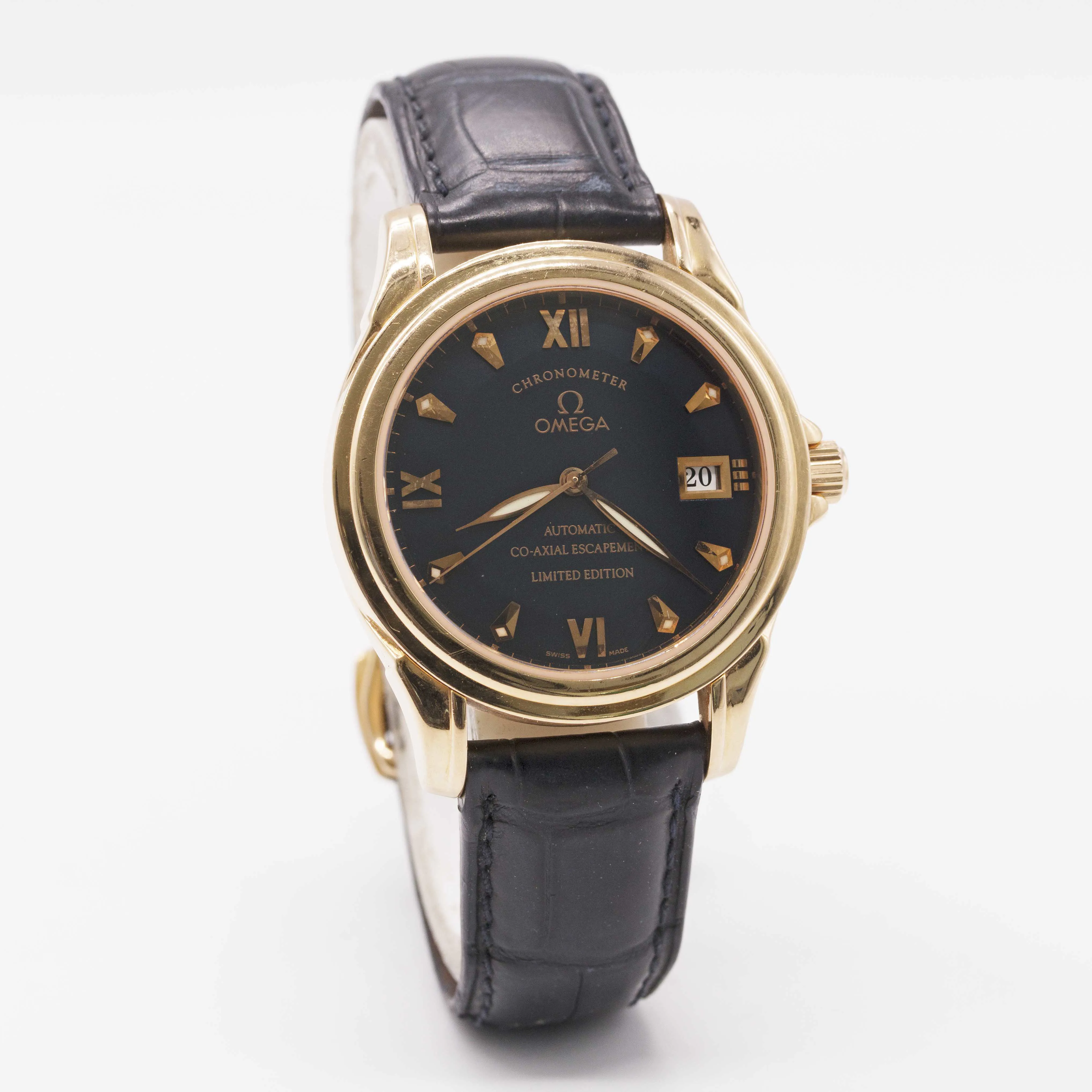 Omega De Ville 5931.81.00 38mm Rose gold Black 3