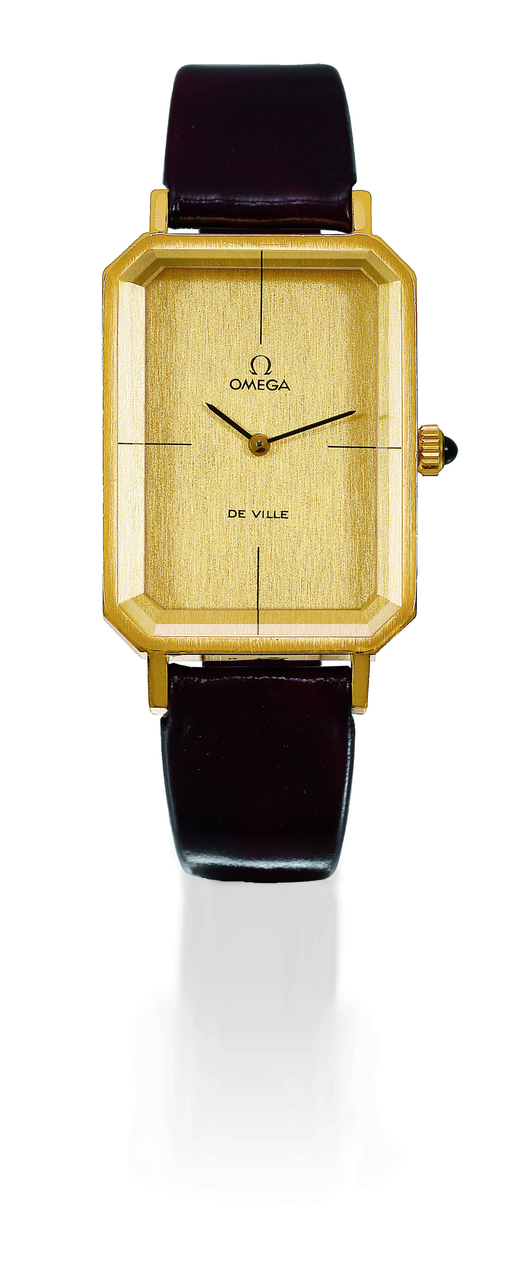 Omega De Ville 24mm Yellow gold Champagne