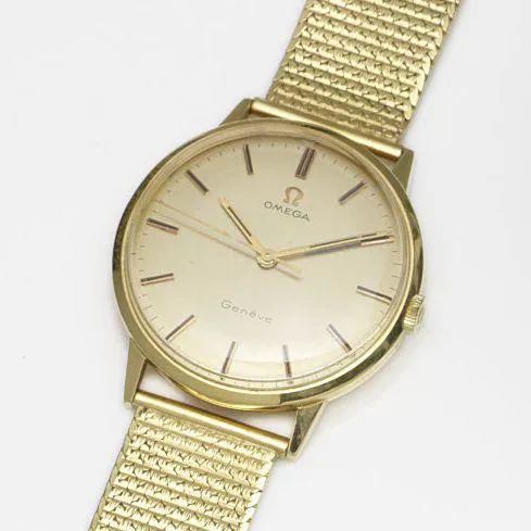 Omega 131.041 33mm Yellow gold Champagne