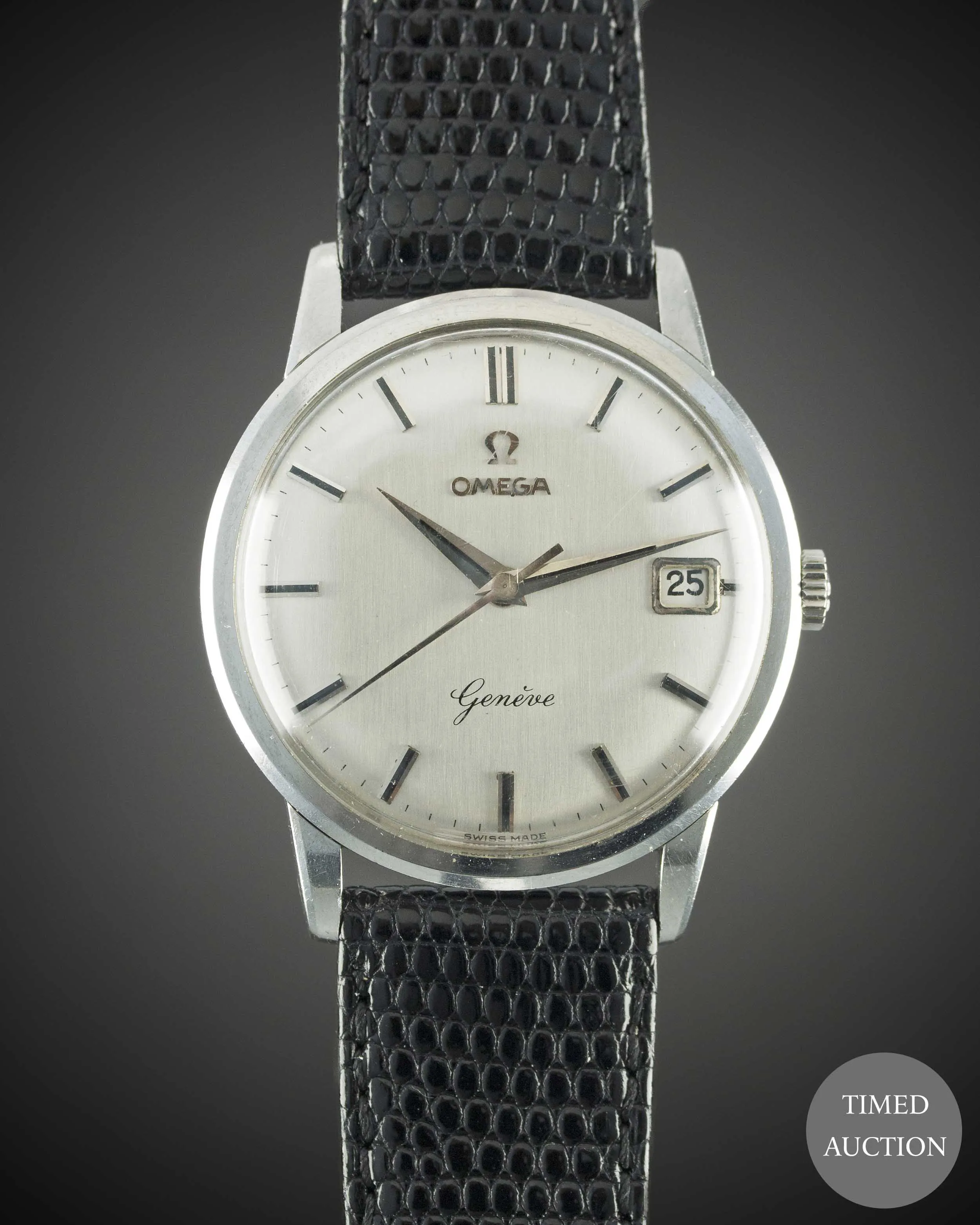 Omega Genève 14724 SC-61 34mm Stainless steel Silver