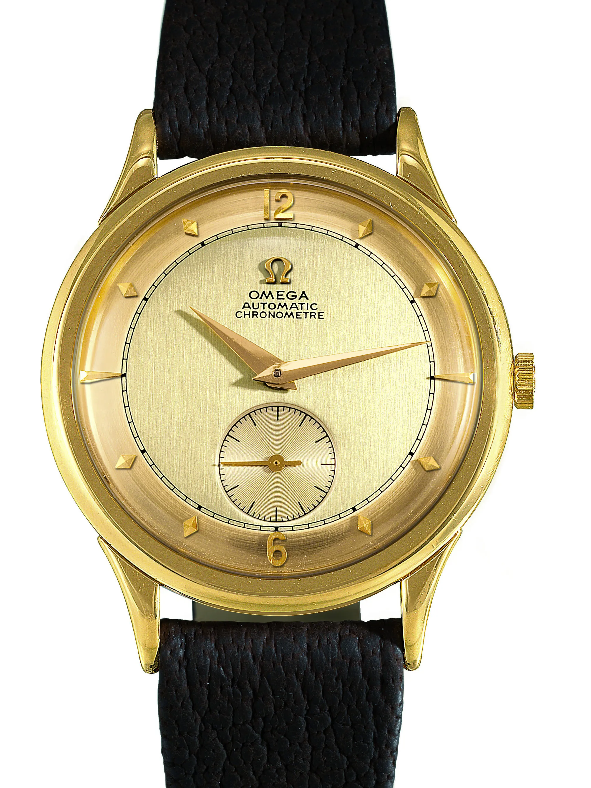 Omega OT 2500 35mm Yellow gold Champagne