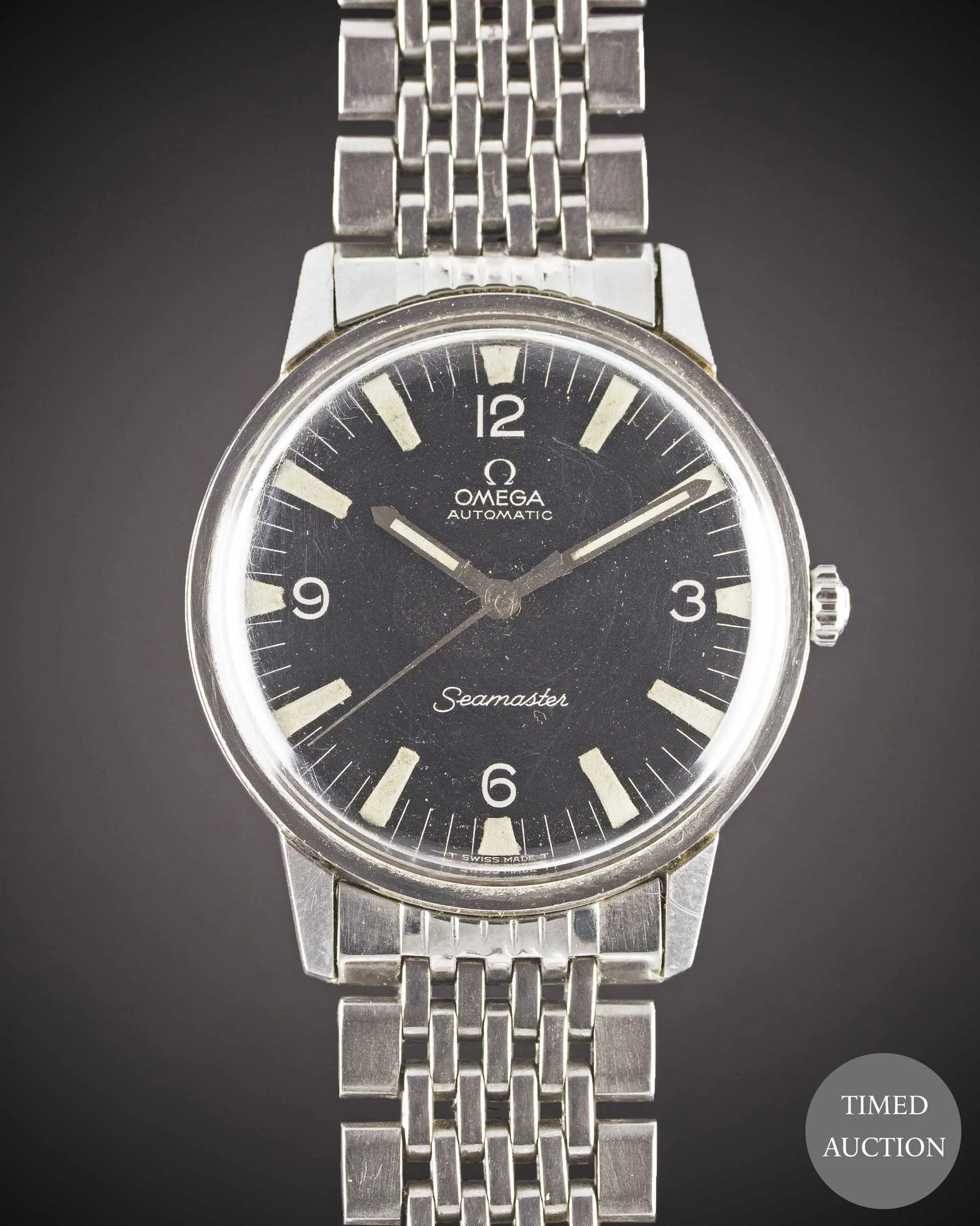 Omega Seamaster 165.002 35mm Stainless steel Black