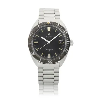 Omega 166.027 37mm Stainless steel Black