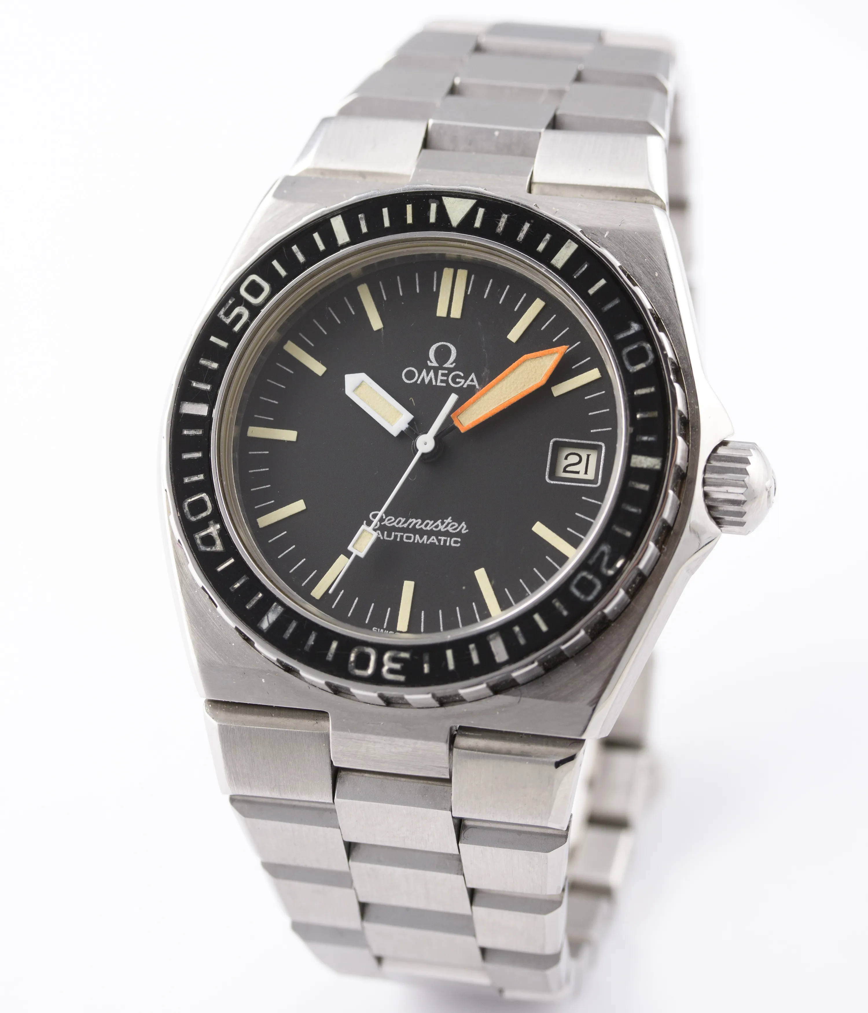 Omega Seamaster 1660251 39mm Stainless steel Black 1