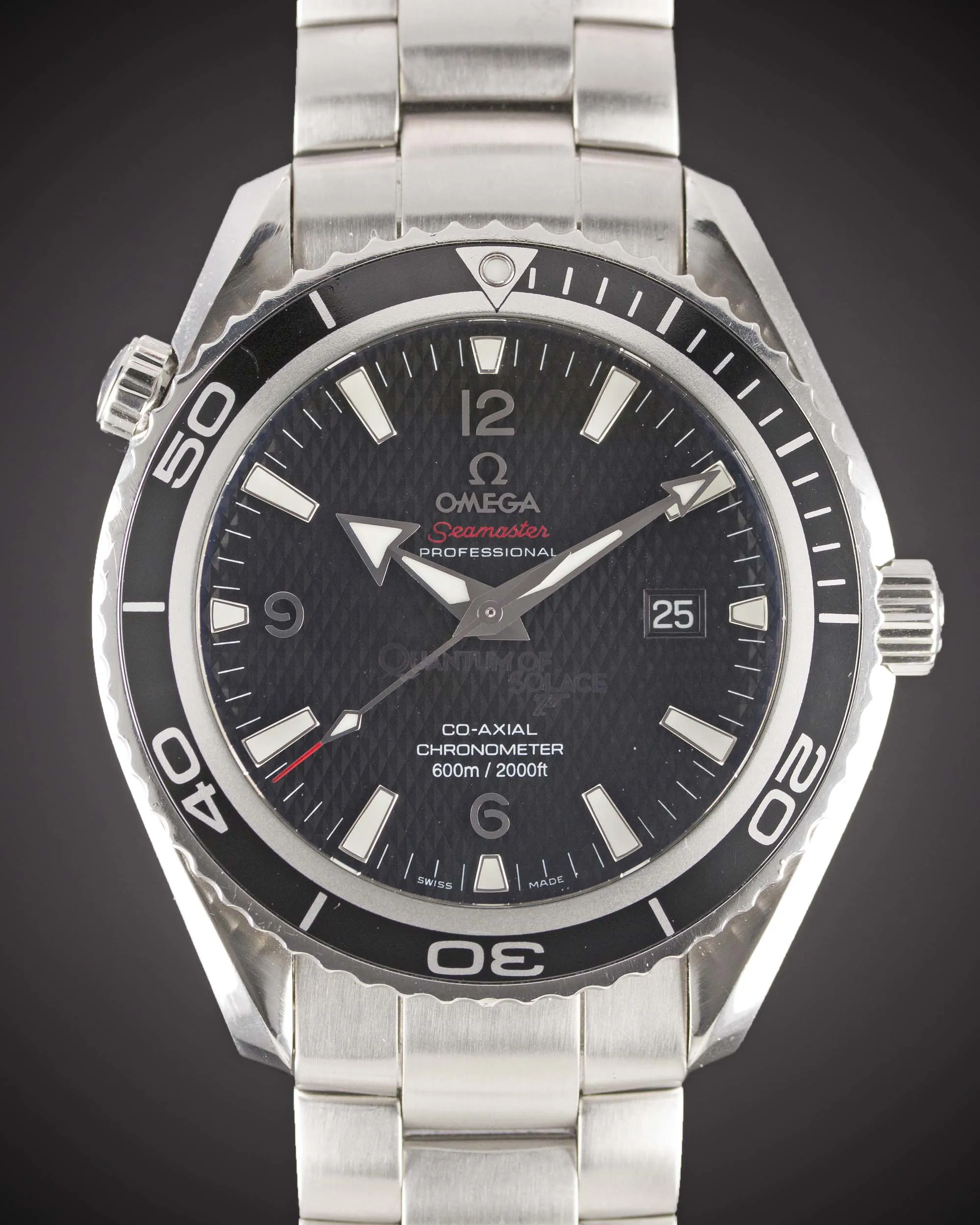 Omega Seamaster 222.30.46.20.01.001 45mm Stainless steel signed