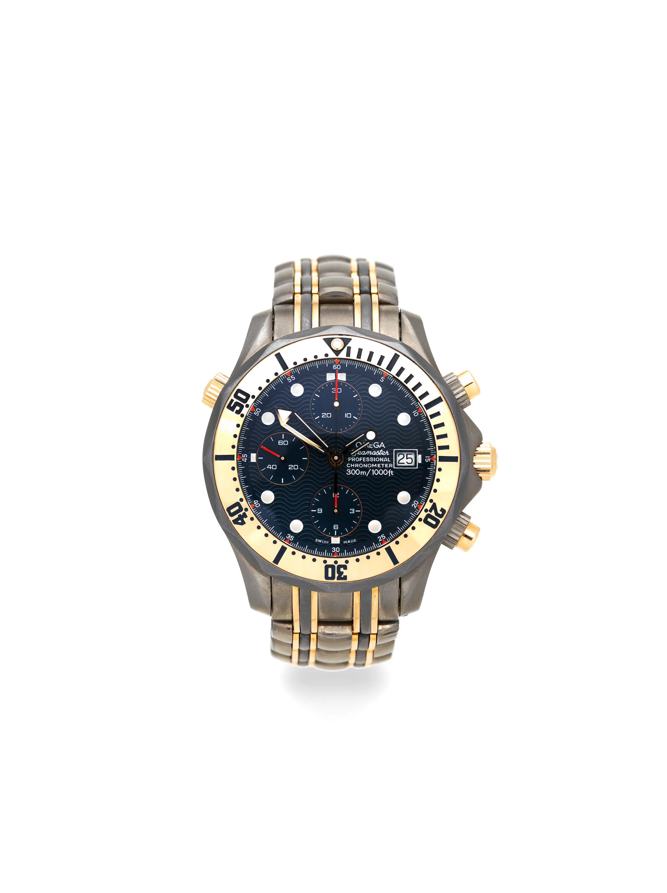 Omega Seamaster Diver 300M 2296.80.00 42mm Titanium Blue