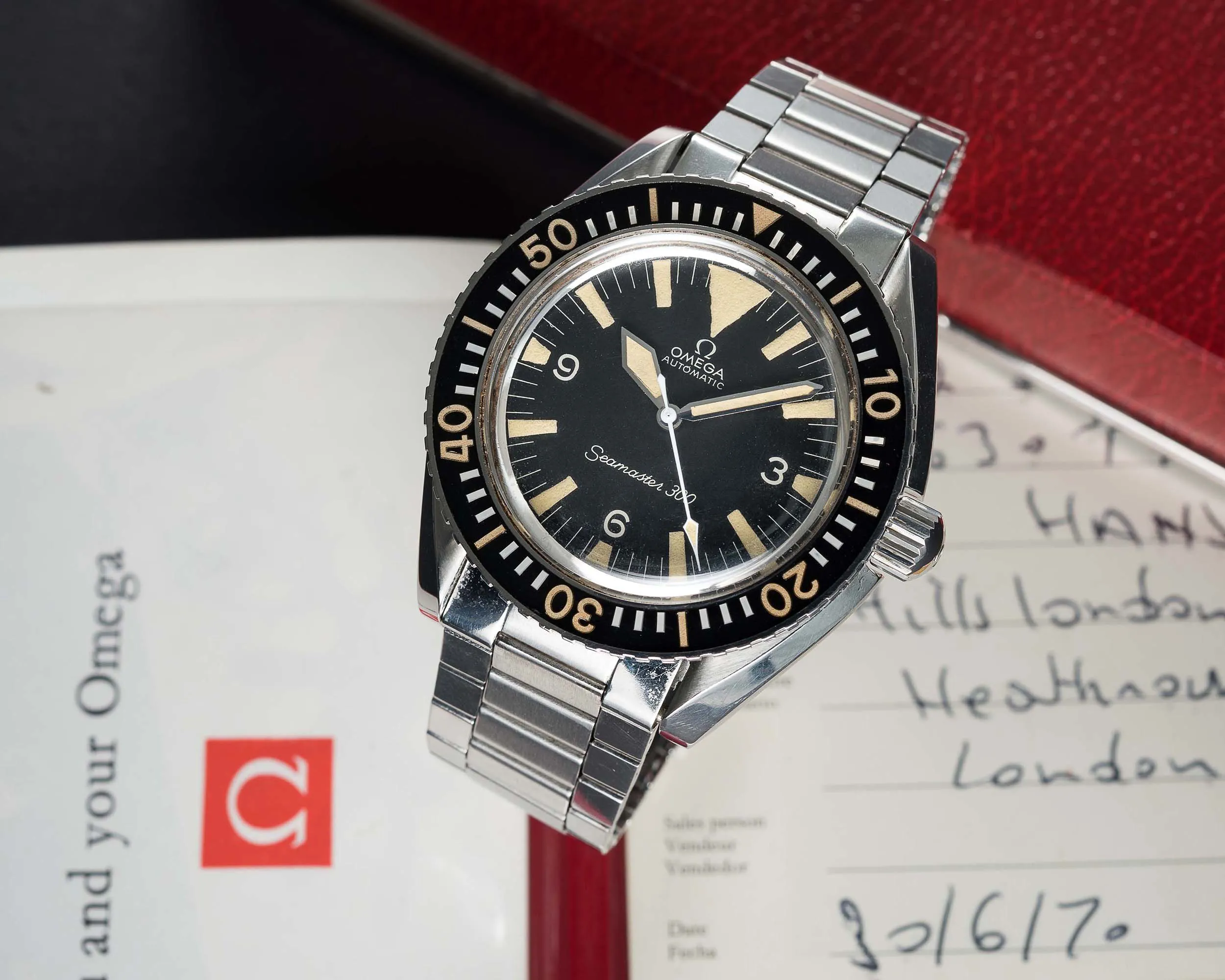 Omega Seamaster 300 "Big Triangle" 165.024 42mm Stainless steel Black