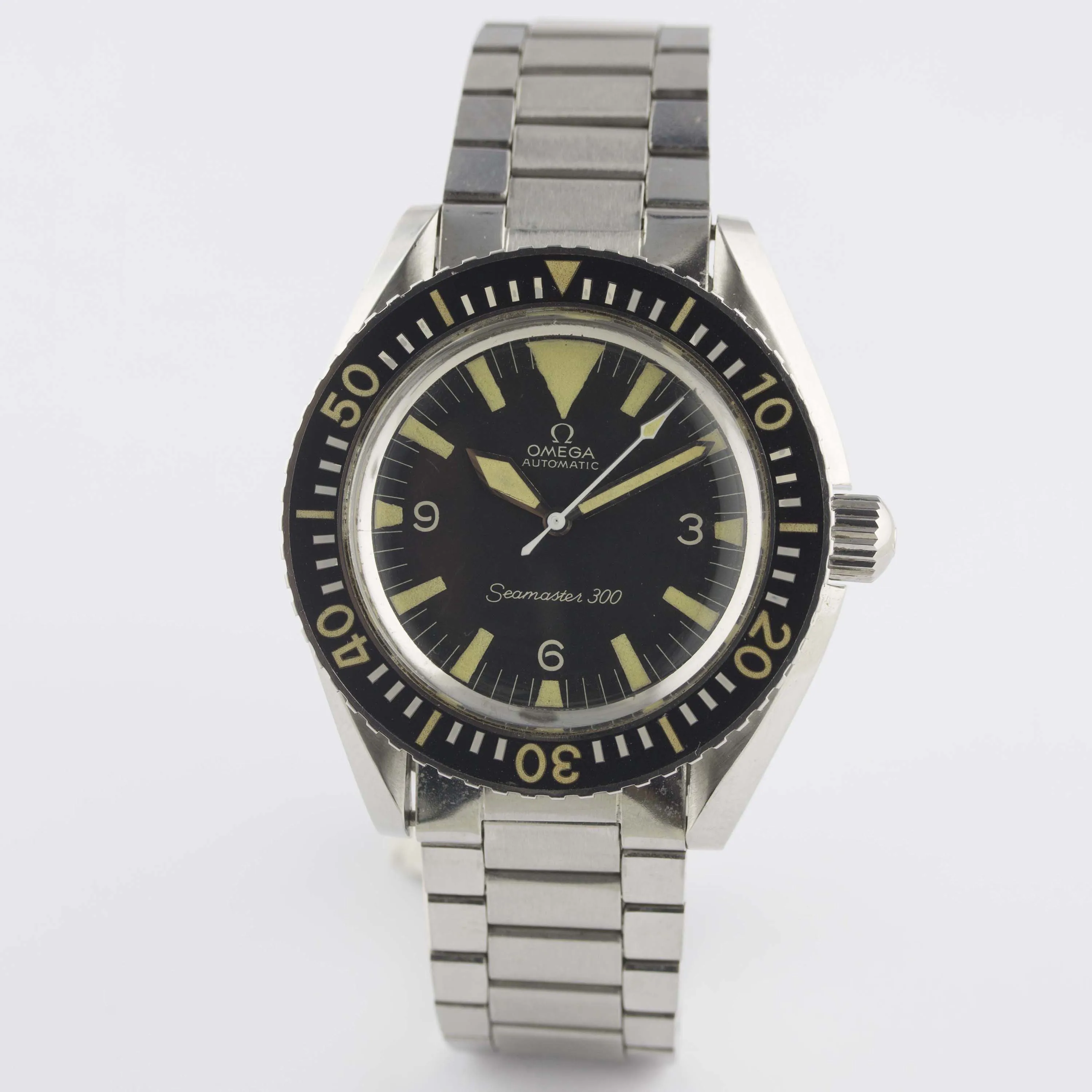 Omega Seamaster 300 "Big Triangle" 165.024 42mm Stainless steel Black 2