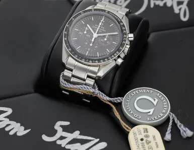 Omega Speedmaster Moonwatch 311.33.42.50.01.001 42mm Stainless steel Black