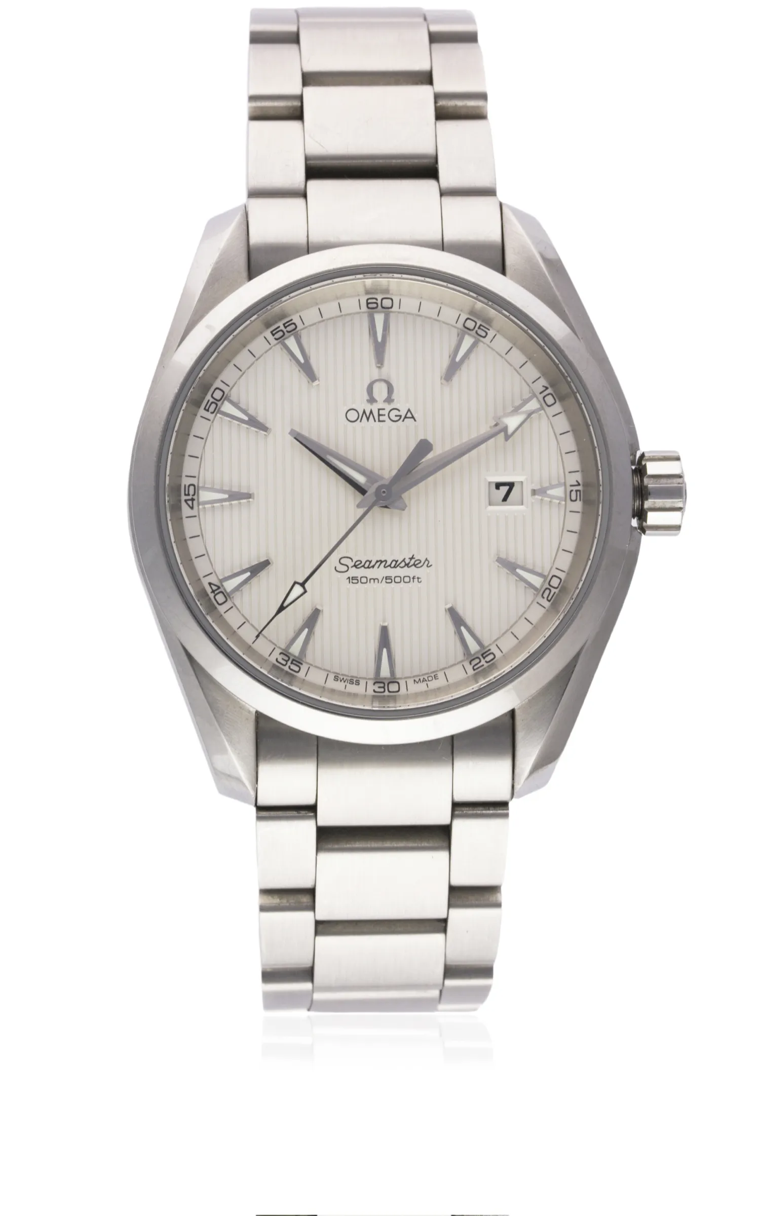 Omega Aqua Terra 231.10.39.61.02.001 39mm Stainless steel Silver