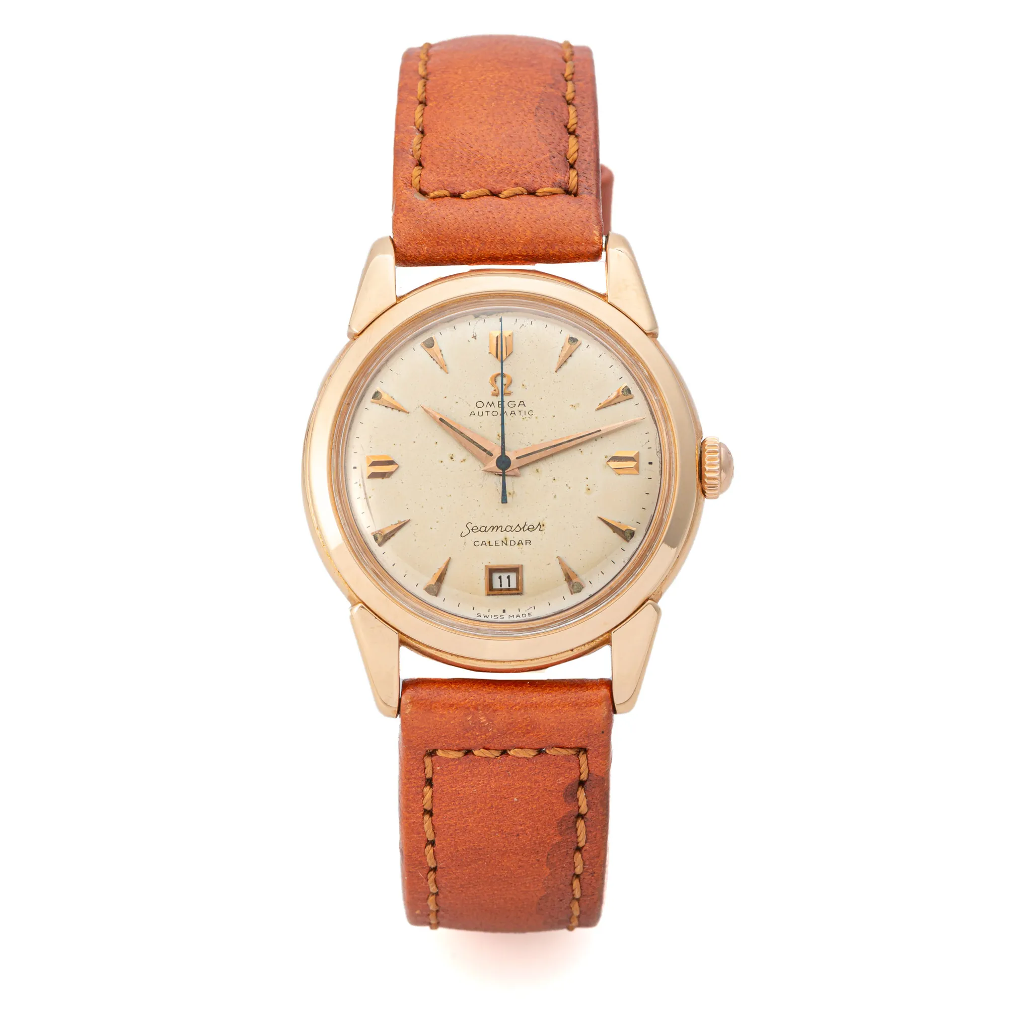 Omega Seamaster Calendar 2627 SC 35mm Rose gold Champagne