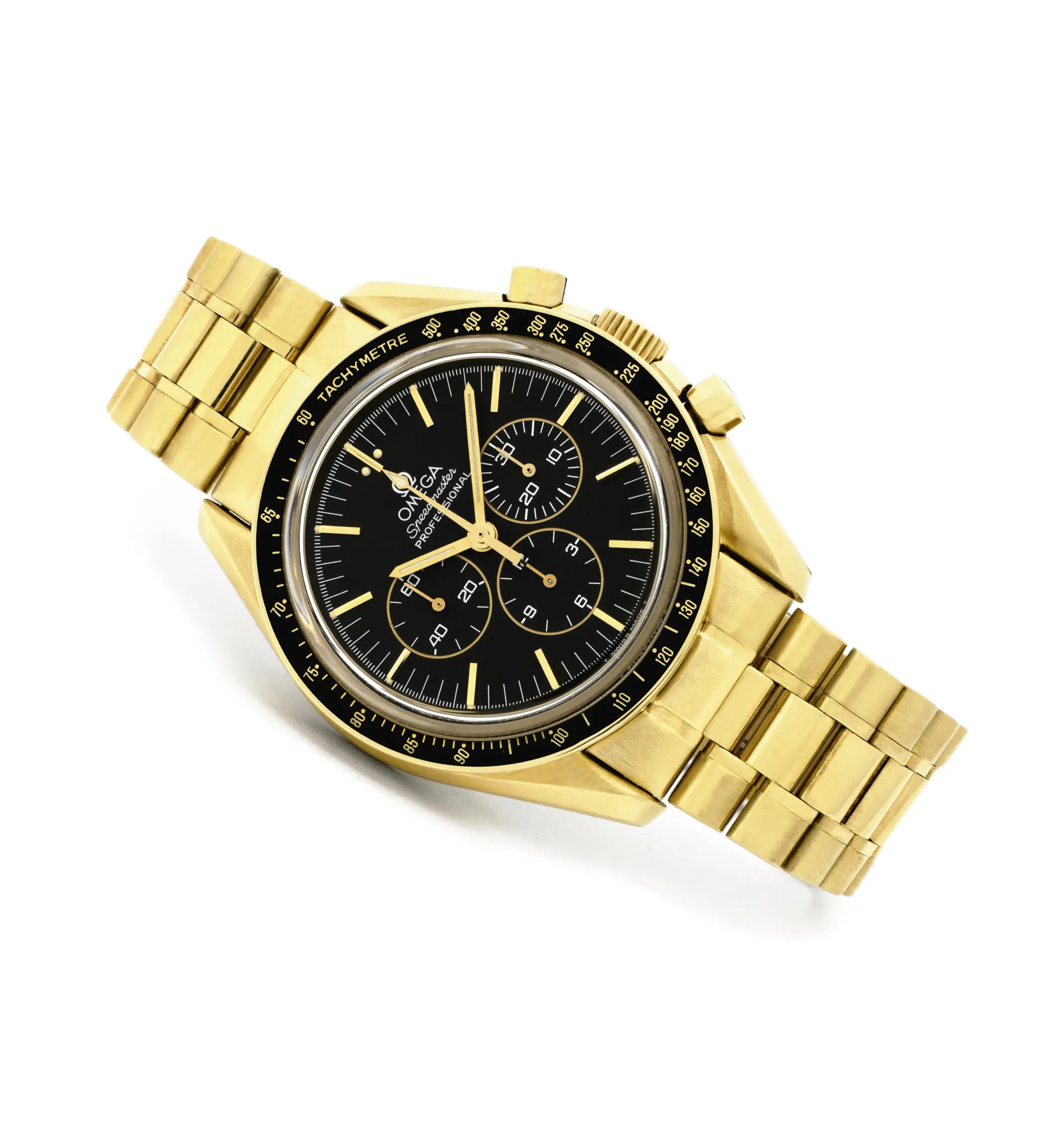 Omega Speedmaster 145.00.52 42mm Yellow gold Black