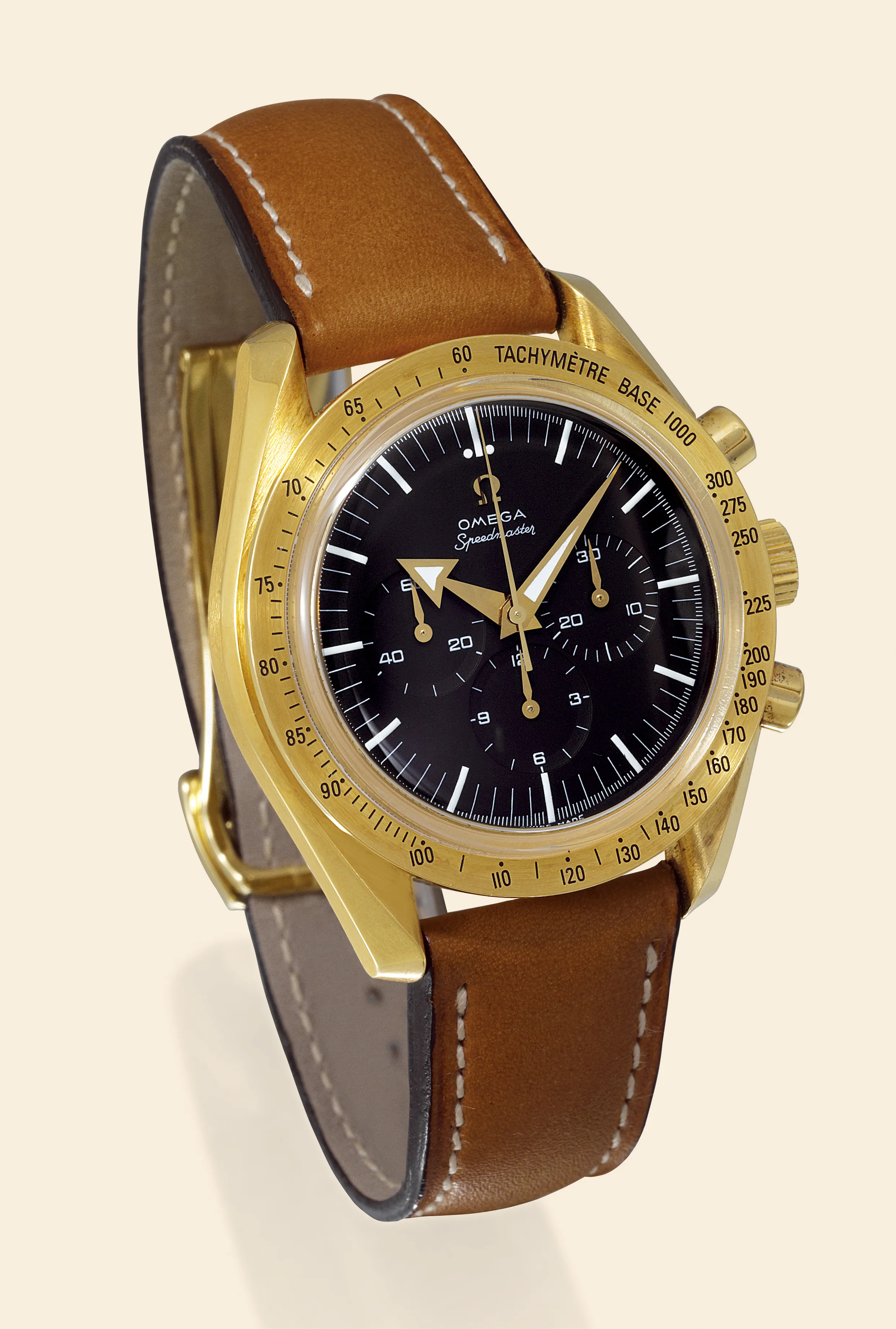 Omega Speedmaster 145.00.52 42mm Yellow gold Black