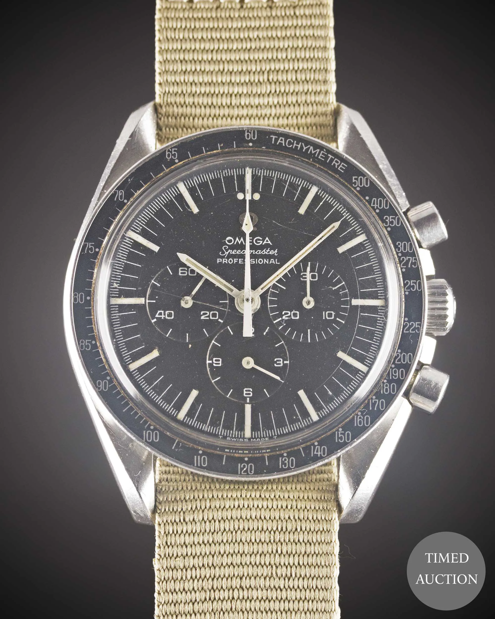 Omega Speedmaster 145.012-67 SP 42mm Stainless steel Black