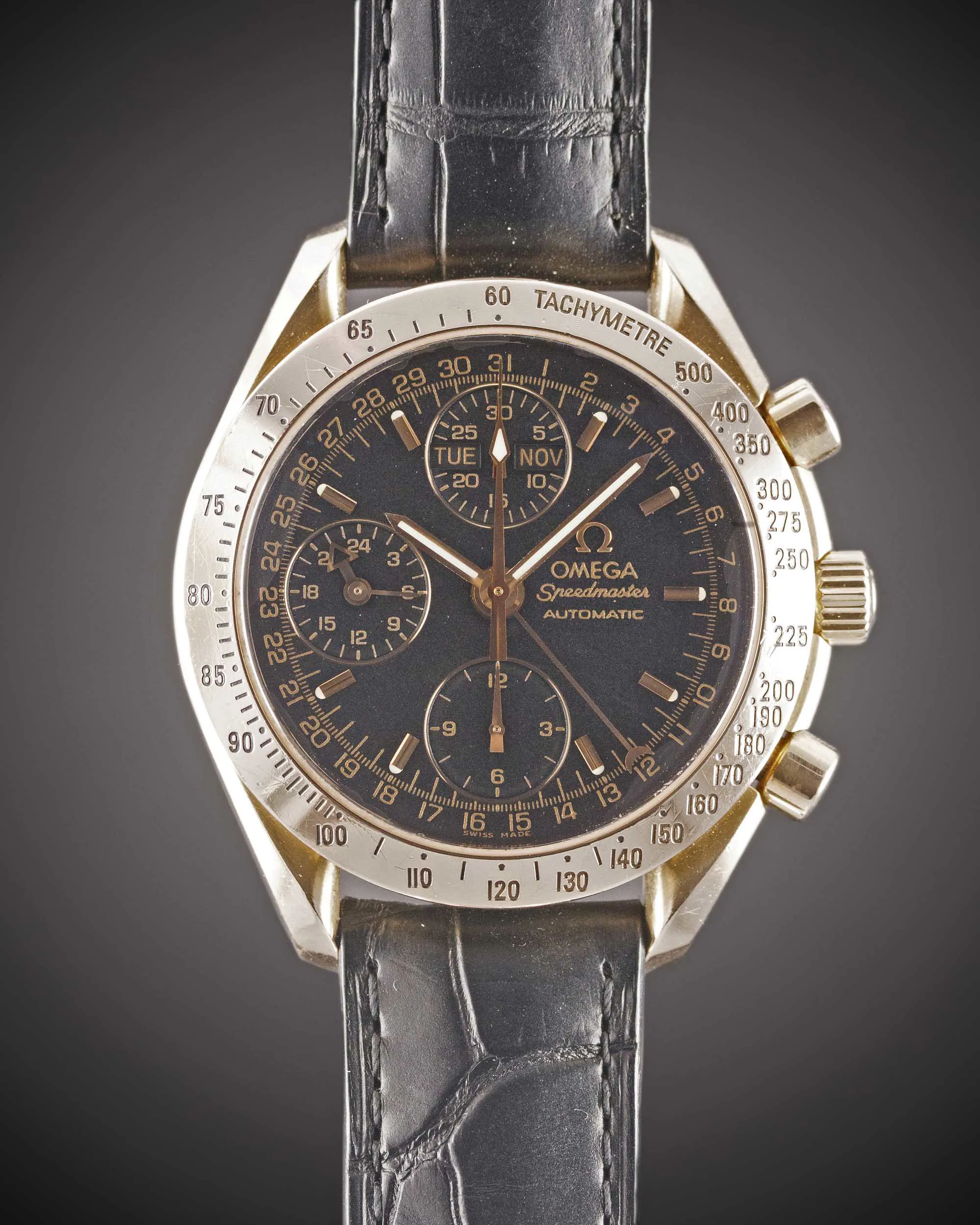 Omega Speedmaster 175.0084 39mm 18k rose gold Black