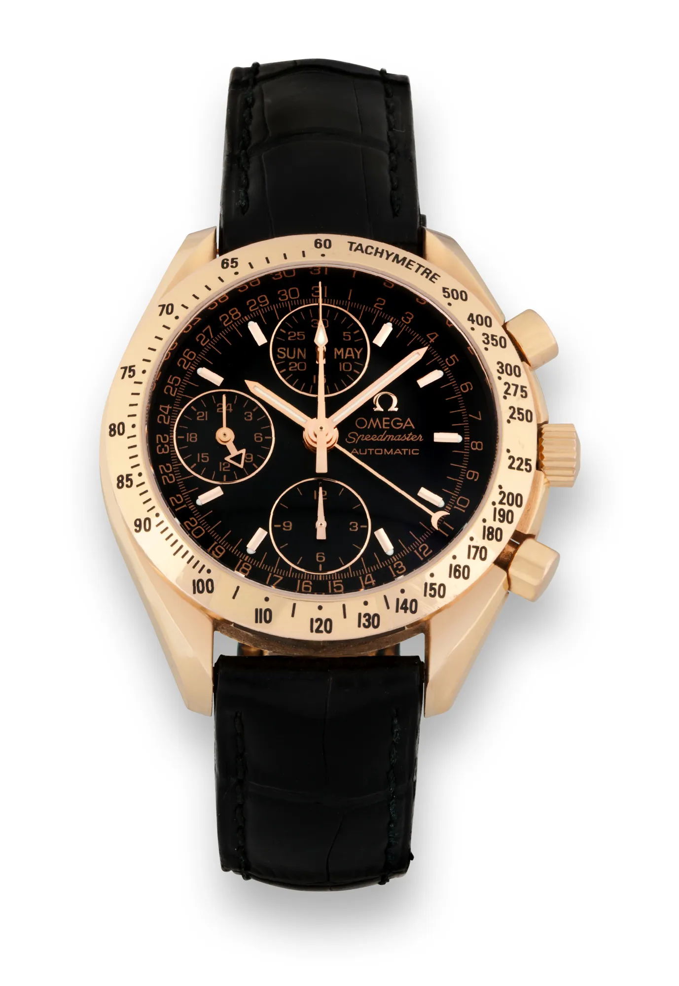 Omega Speedmaster 175.0084 39mm Rose gold Black