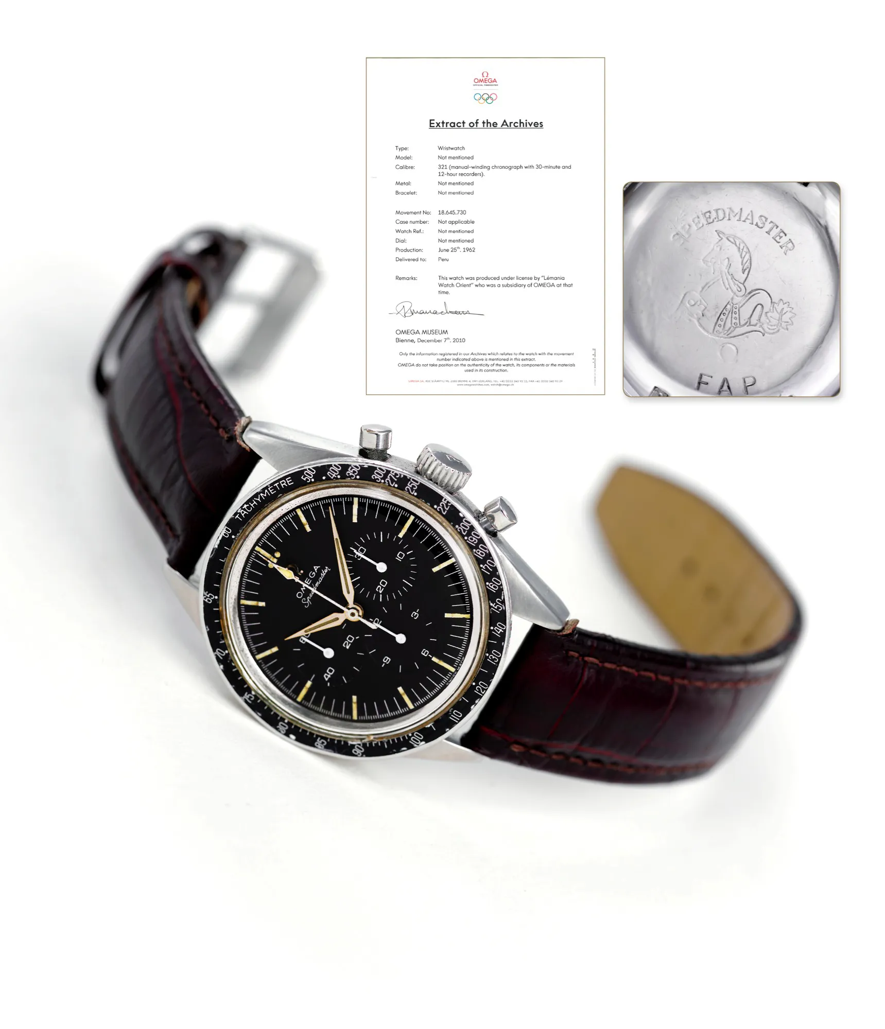 Omega Speedmaster 2998-4 39mm Stainless steel Black