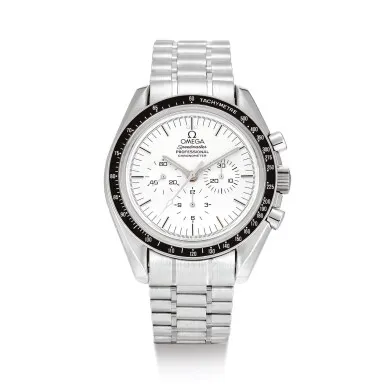 Omega Speedmaster Moonwatch 3192.30 42mm White gold Silver