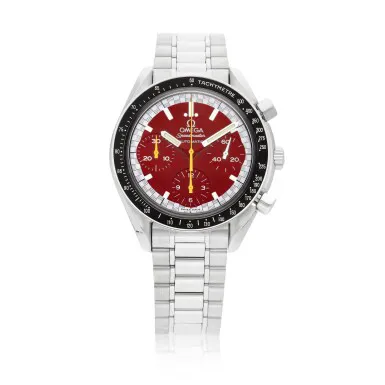 Omega 3810.61.41 40mm Stainless steel Red