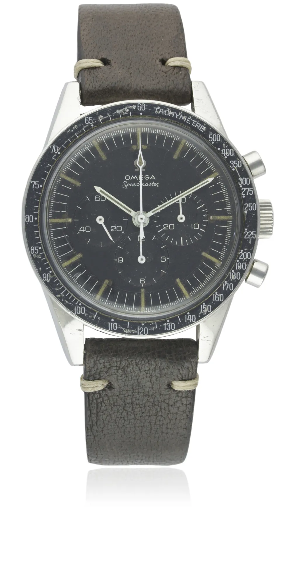 Omega Speedmaster Ed White 105.003-65 40mm Stainless steel Black 2