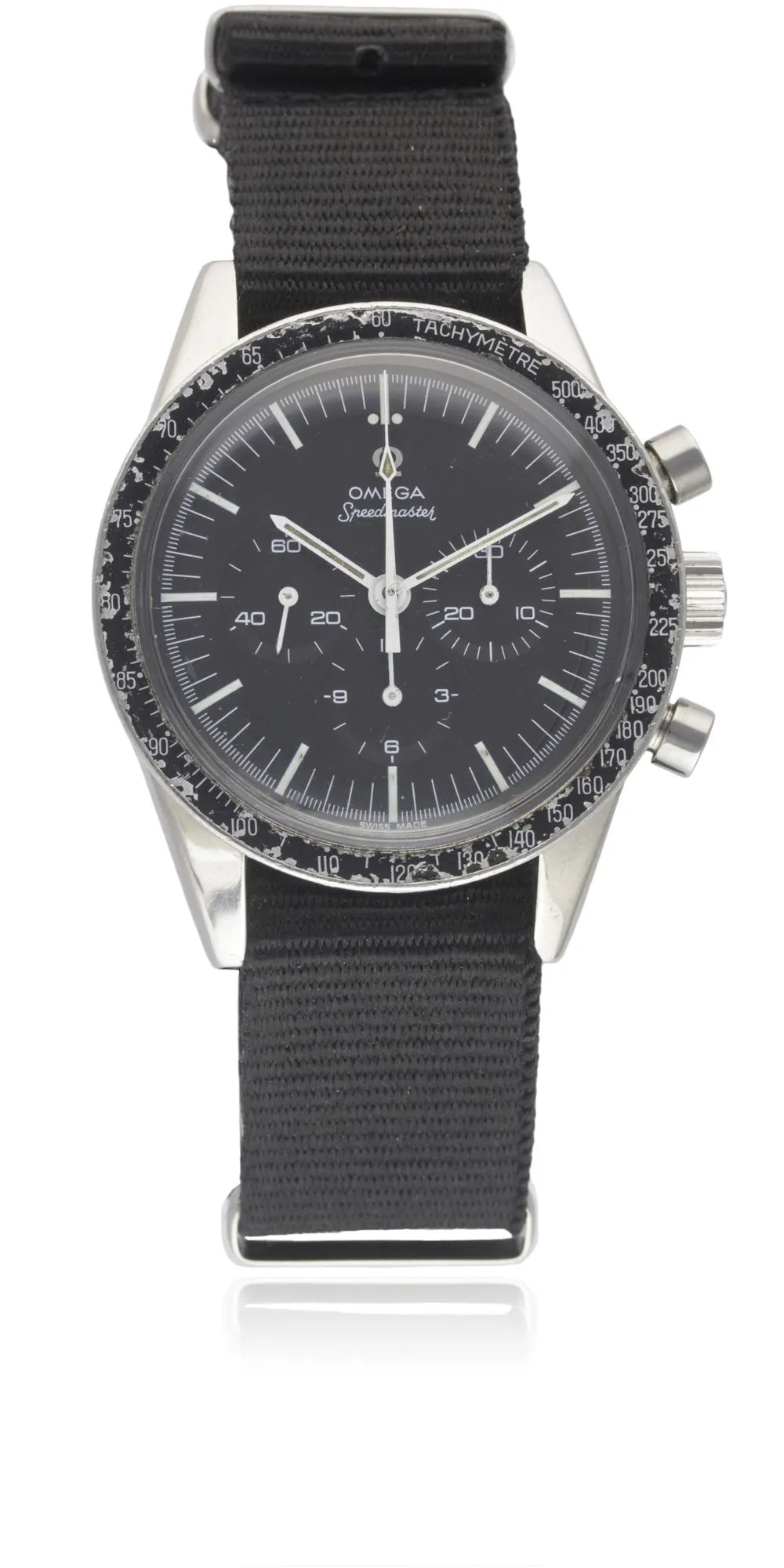 Omega Speedmaster Ed White ST 105.003-65 40mm Stainless steel Black 1